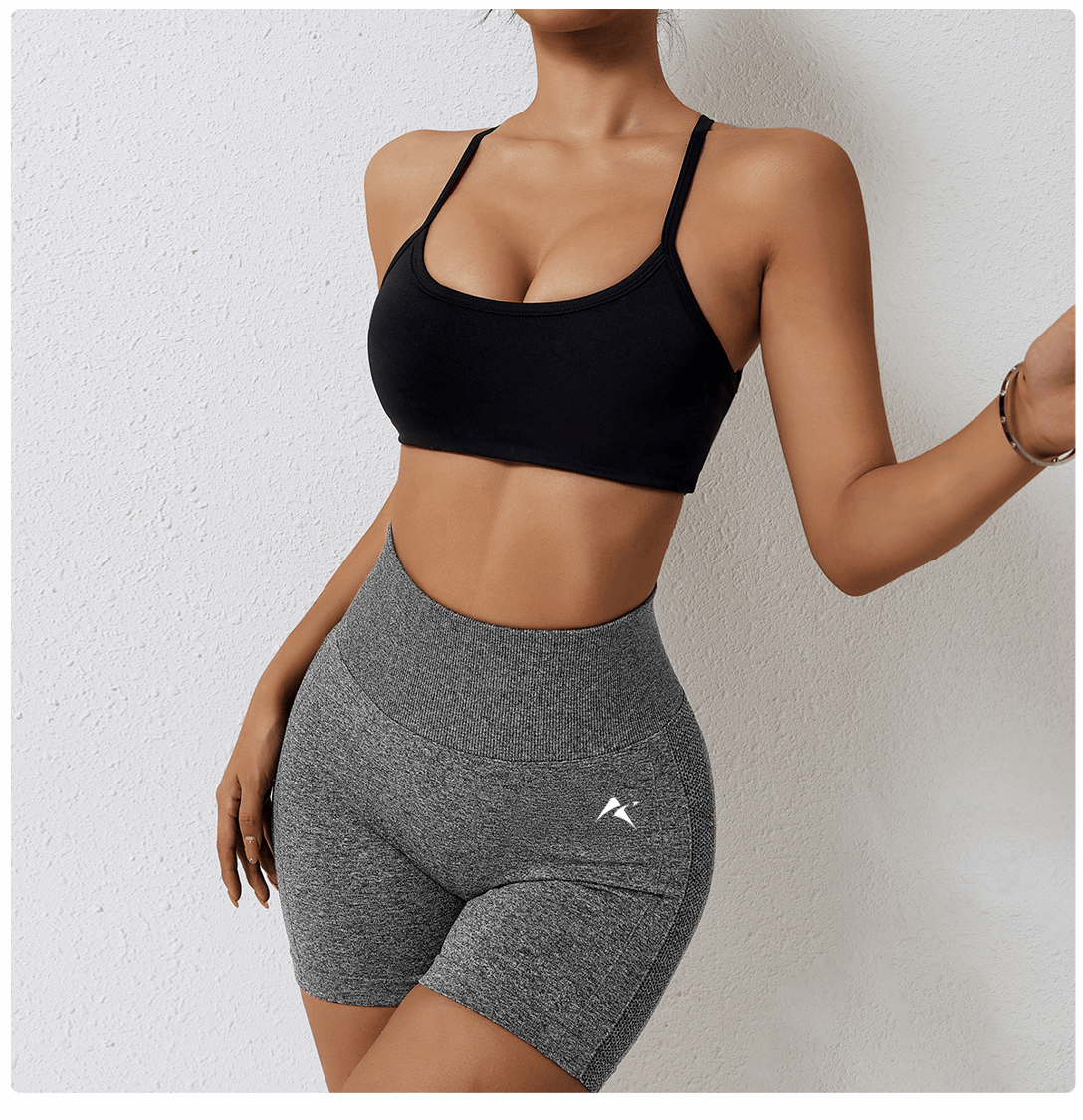 PulseFit Short Gris Satiné